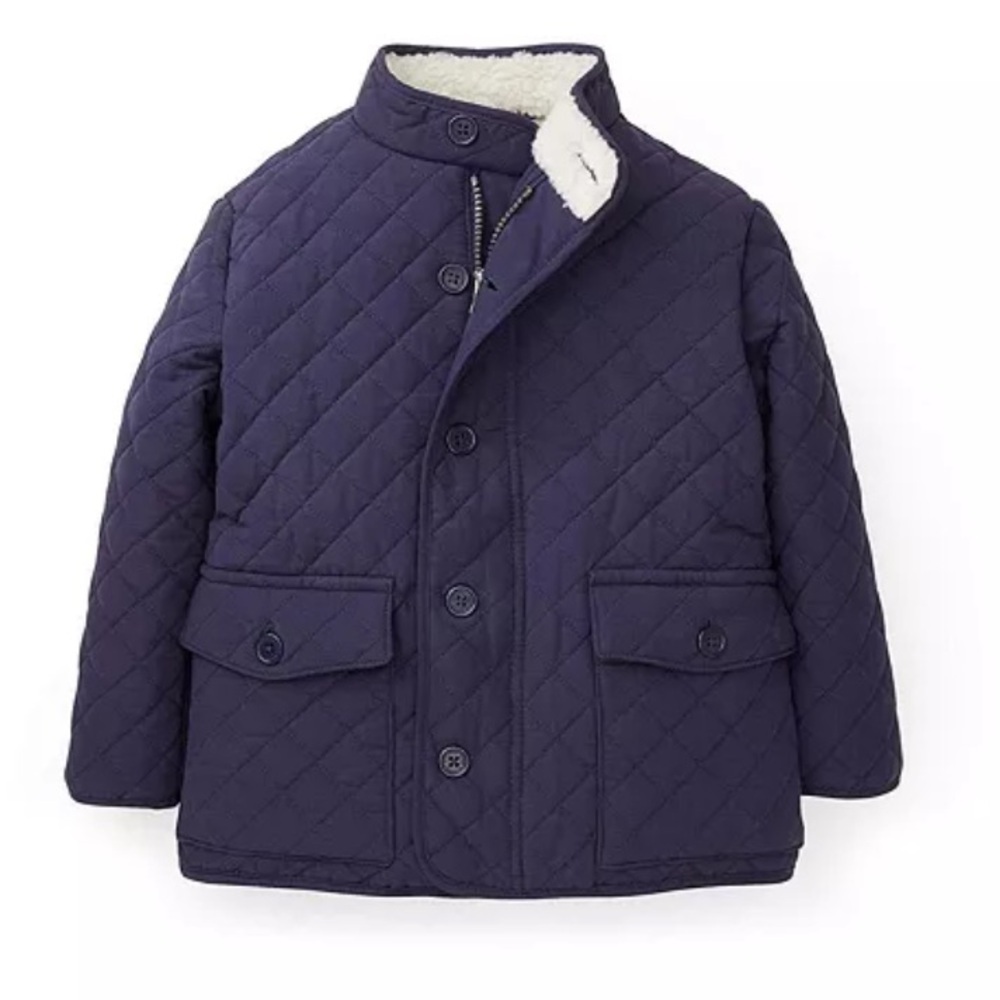 NWT Hope and Henry Boys
Quilted Field Jacket Navy
Blue L